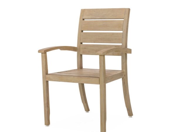 Friday Arm Chair Brushed Teak