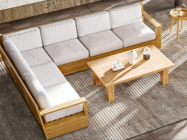 Atlantic wooden sofa outdoor