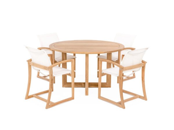 Capri/Relax Round 50″ 5-Piece