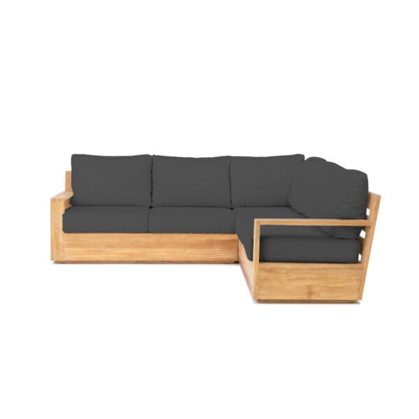 wooden sofa outdoor​