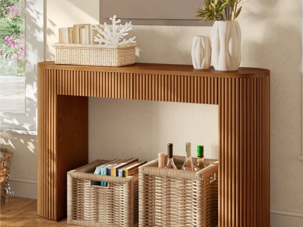 Teak Console Table – Aya