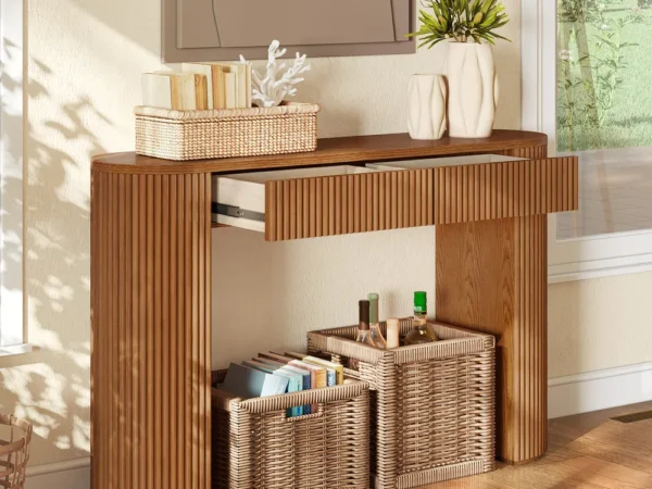 Teak Console Table – Aya