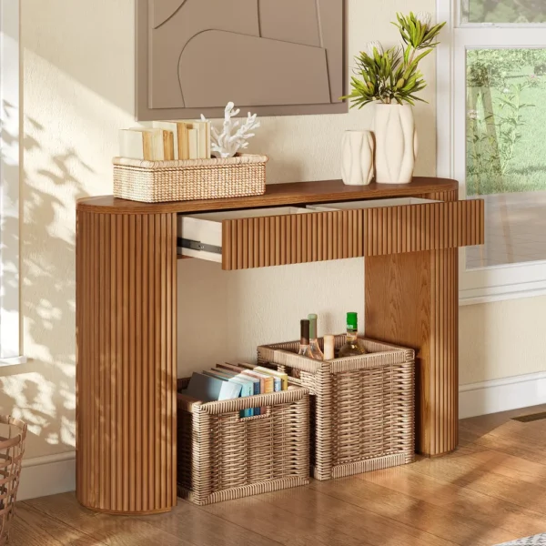 Teak Console Table - Aya - Image 3