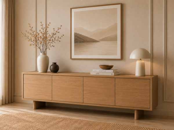 Wooden TV Cabinet​ – Metric