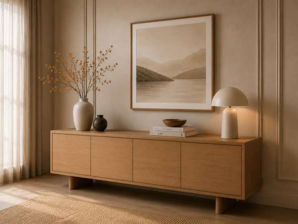 Wooden TV Cabinet​ – Metric