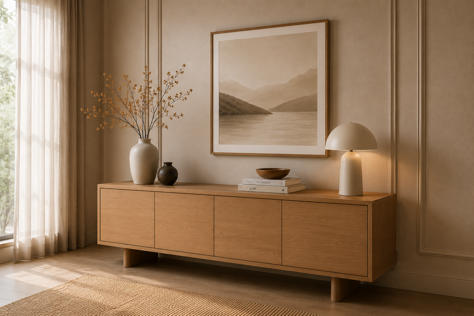 Wooden TV Cabinet - Metric 5 Wooden TV Cabinet - Metric - Image 3