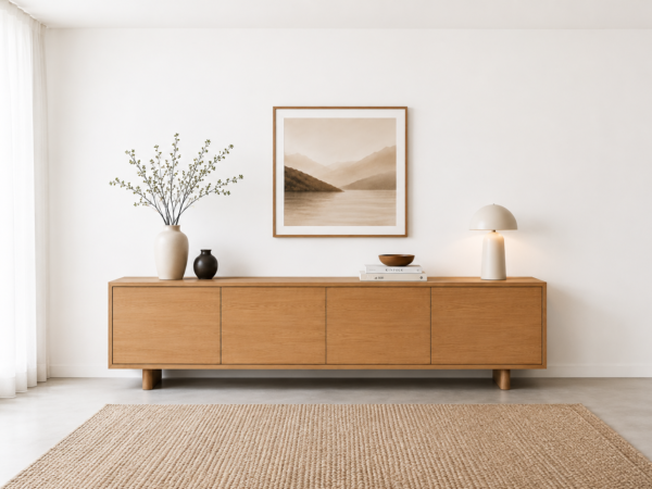 Wooden TV Cabinet​ – Metric