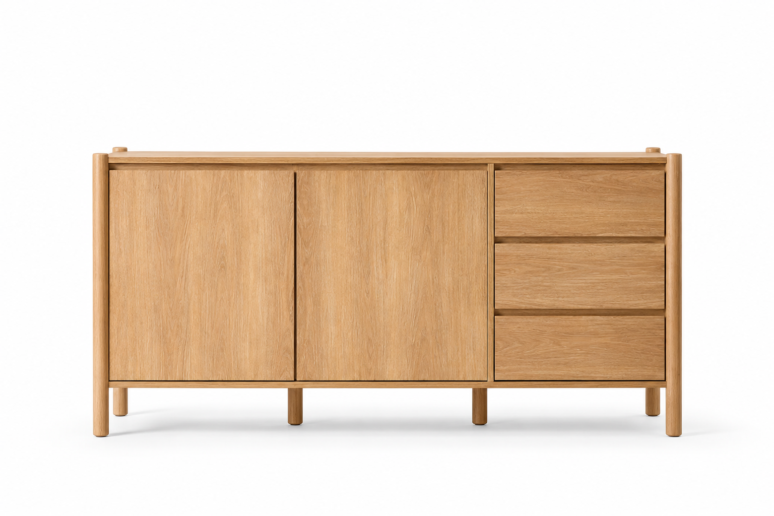 Teak Wood Sideboard - Eva 6 Teak Wood Sideboard - Eva - Image 4