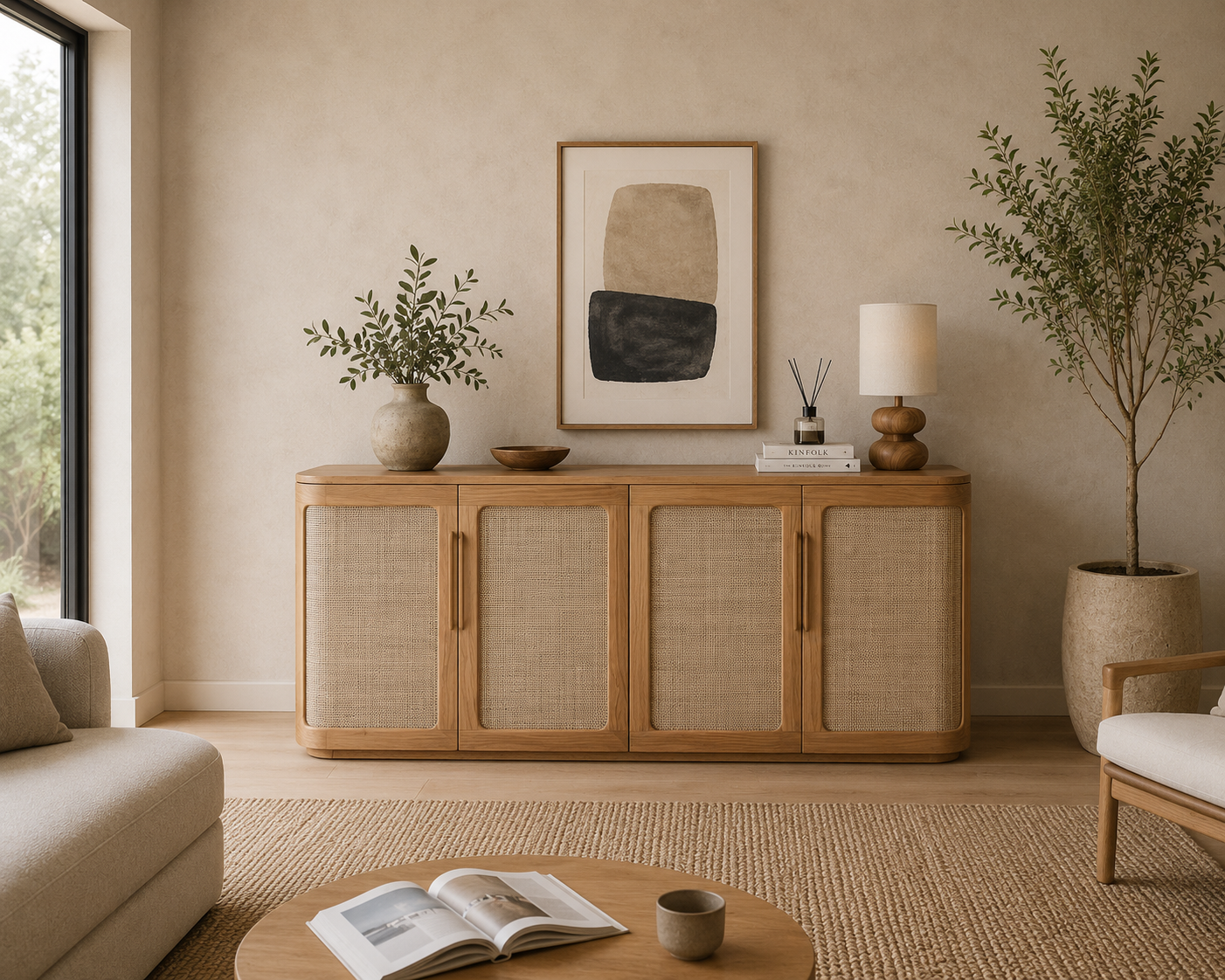Teak Wood Sideboard - Minimalys 1 Teak Wood Sideboard – Minimalys