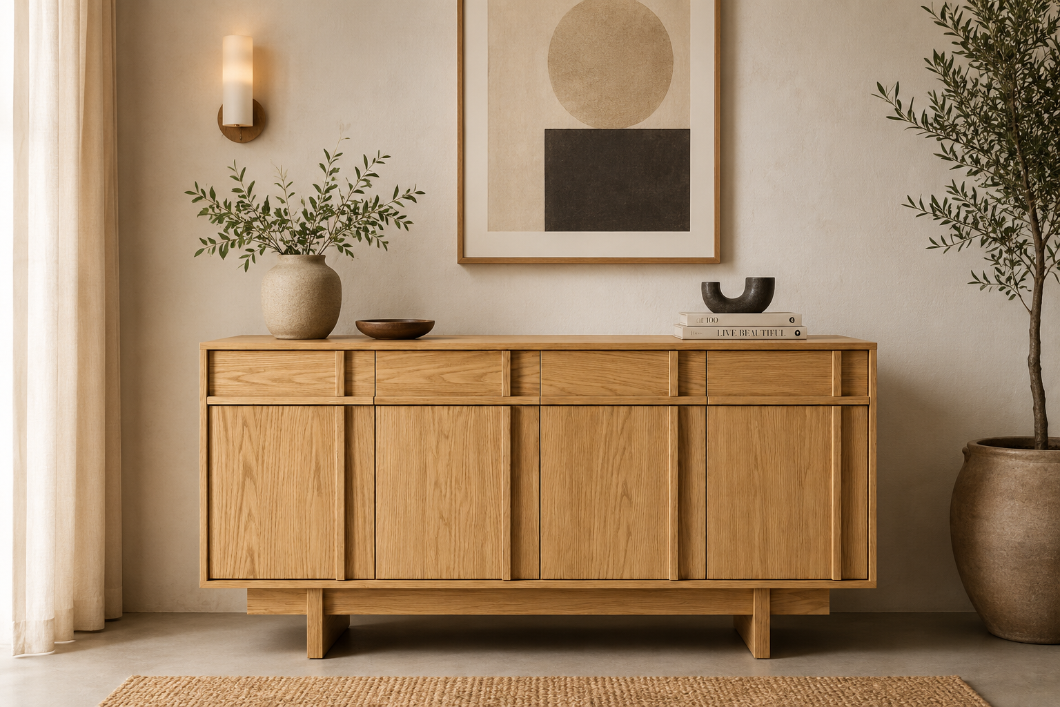 Teak Wood Sideboard – Luce