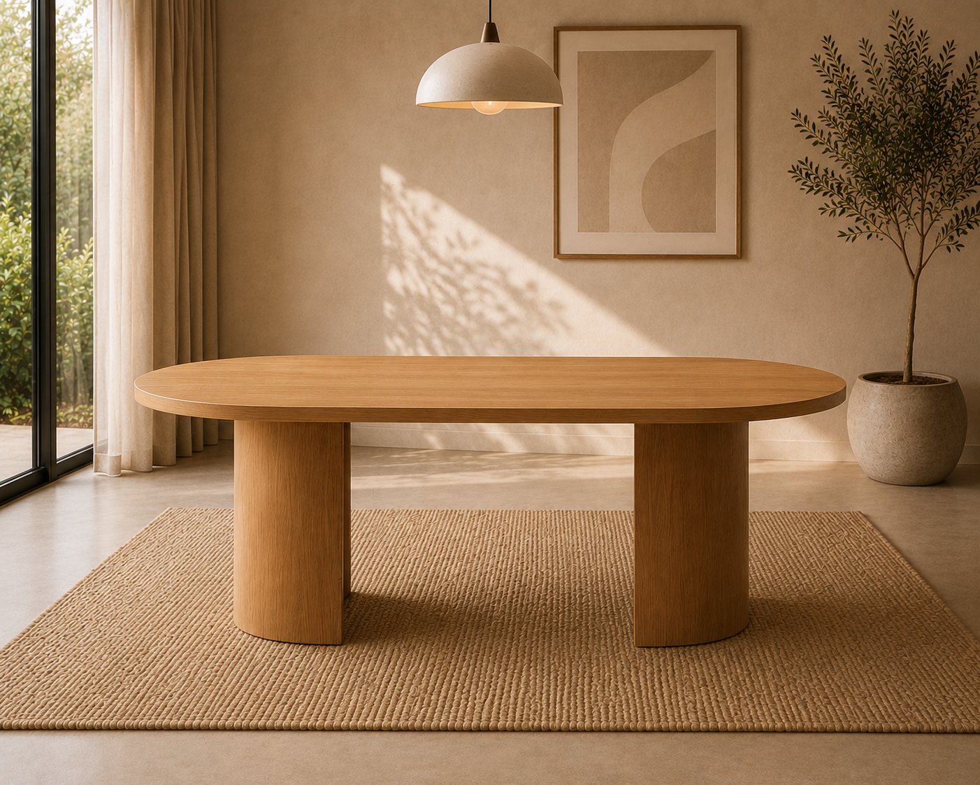 Oval Dining Table - Anouk 1 Oval Dining Table - Anouk