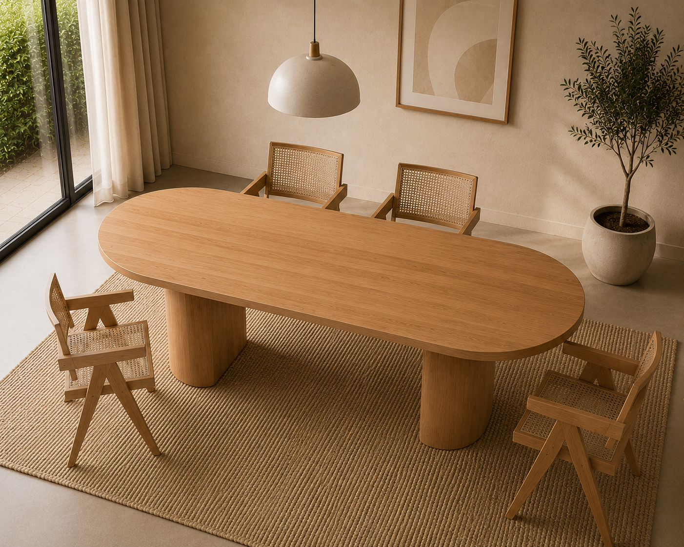 Oval Dining Table - Anouk 3 Oval Dining Table - Anouk - Image 3