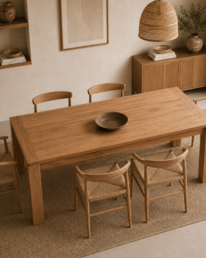 Home 15 Solid Wood Dining Table – Eden