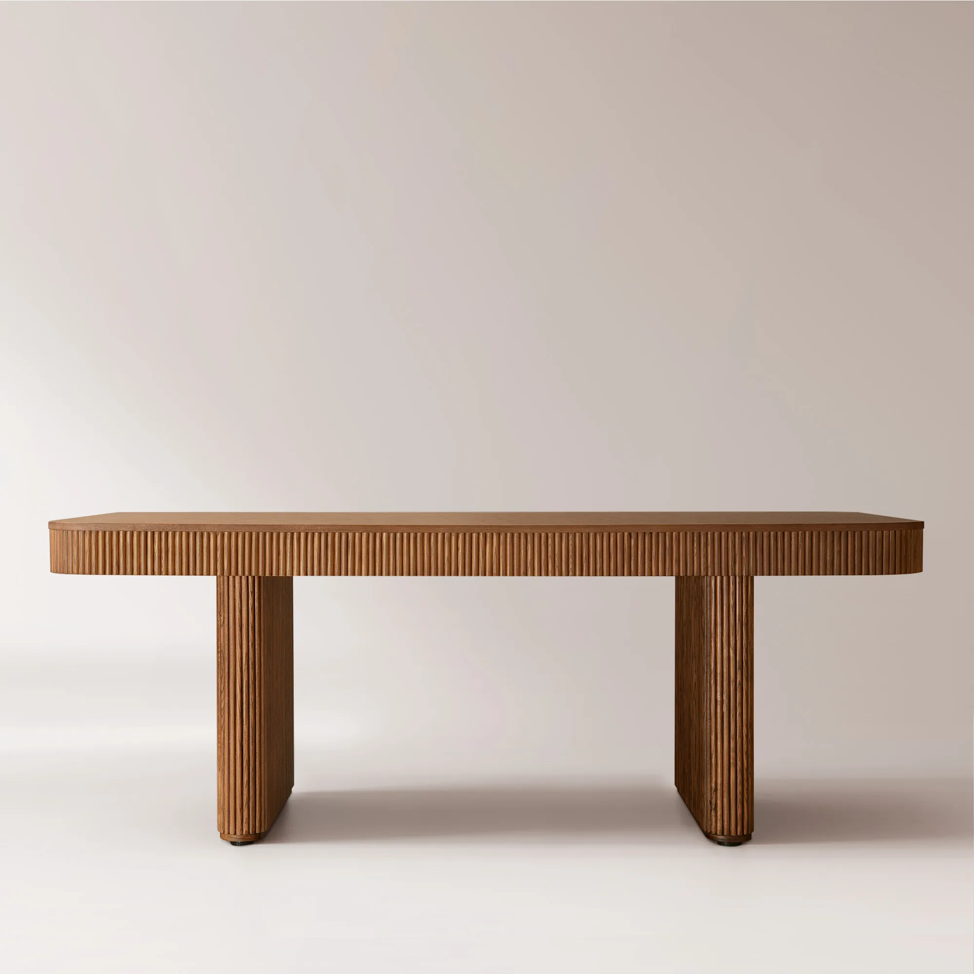 solid wood dining table