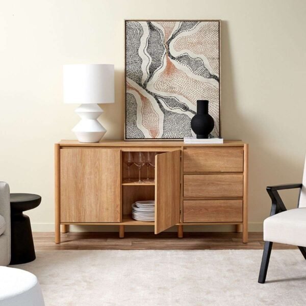 Teak Wood Sideboard - Eva - Image 3