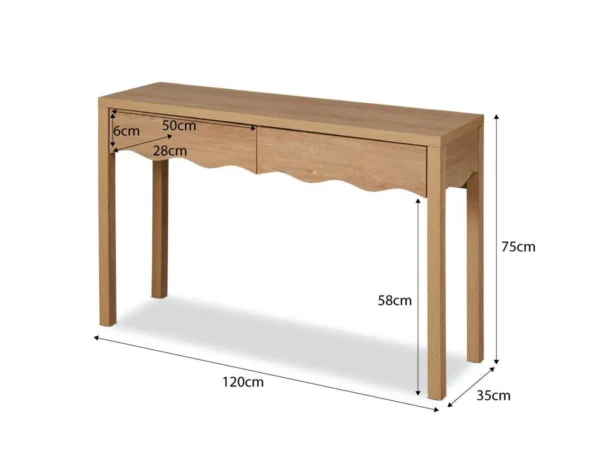 Teak Console Table – Zenaka