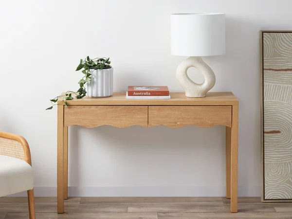 Teak Console Table – Zenaka