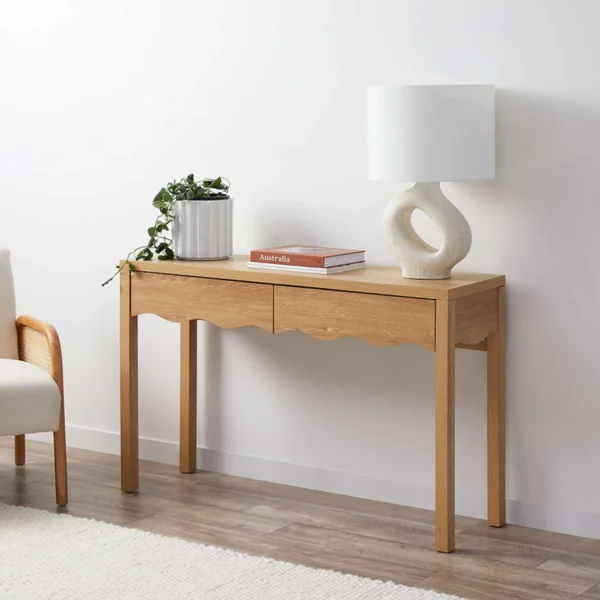 Teak Console Table - Zenaka - Image 2