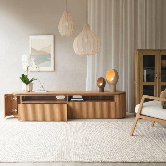 Solid Wood TV Cabinet- Kwarto 4 Solid Wood TV Cabinet- Kwarto - Image 2