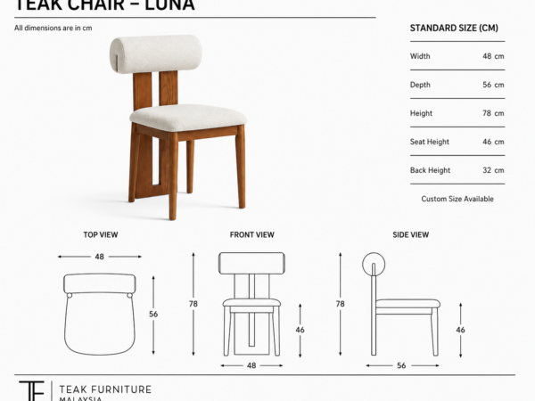 Teak Chair – Luna