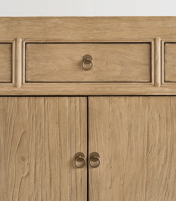 Teak Wood Sideboard - Hanorine - Image 4