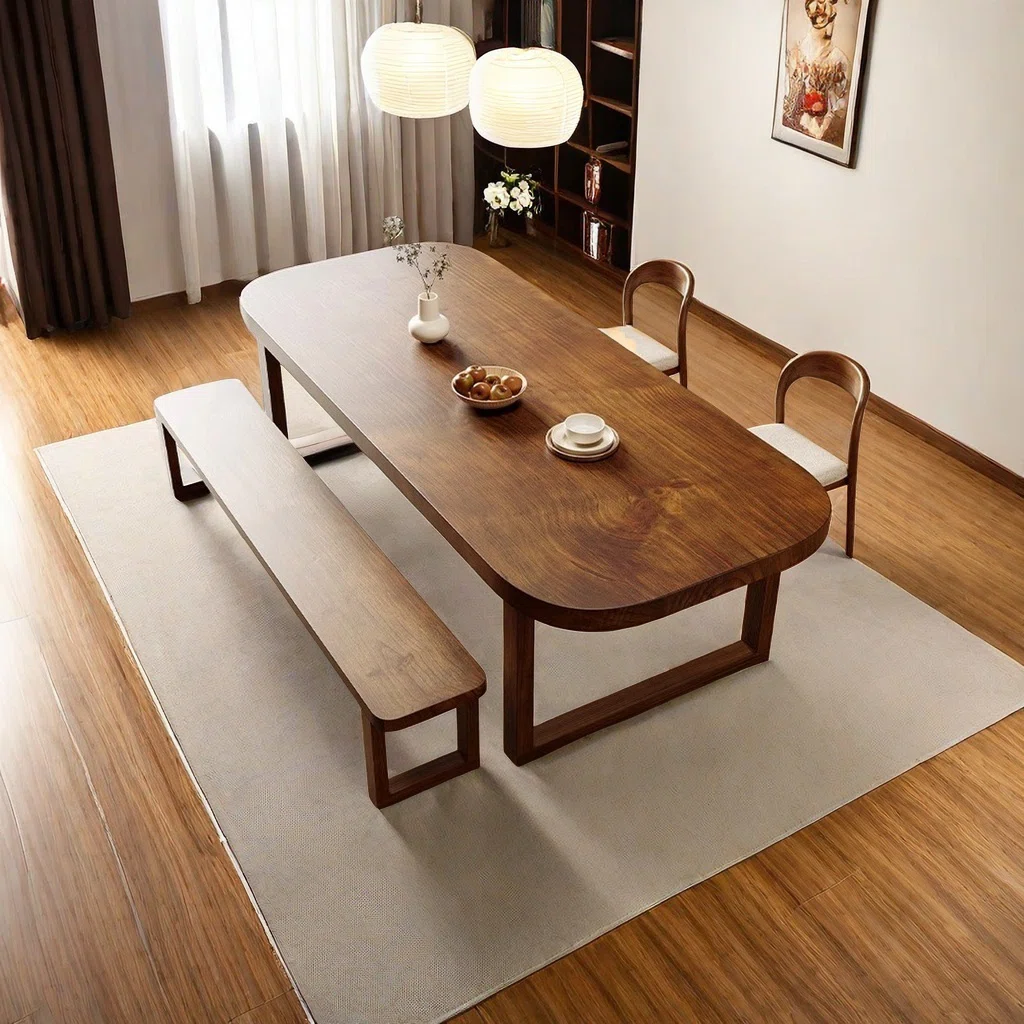 teak dining table