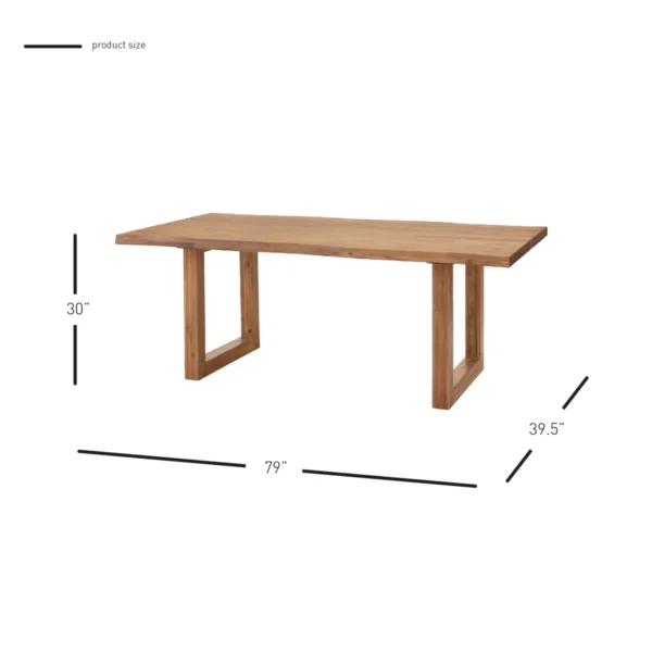 Teak Table - Luna - Image 5