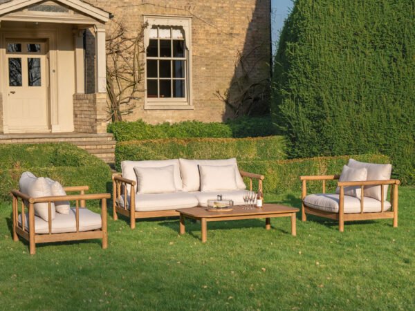 Lavenham Teak Outdoor Sofa Set