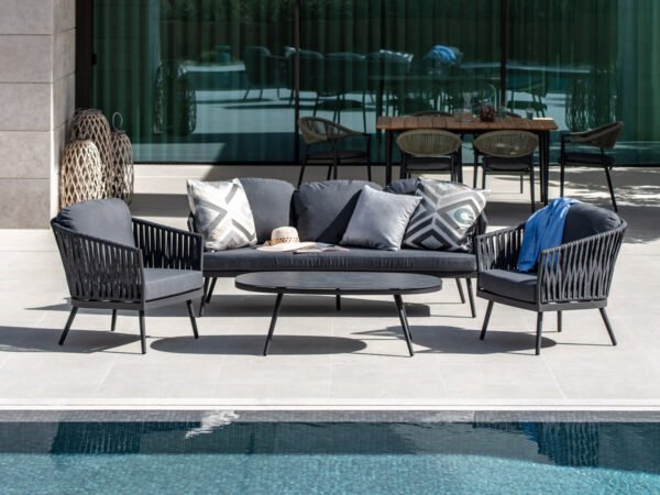 Moon Rope Sofa Set Outdoor