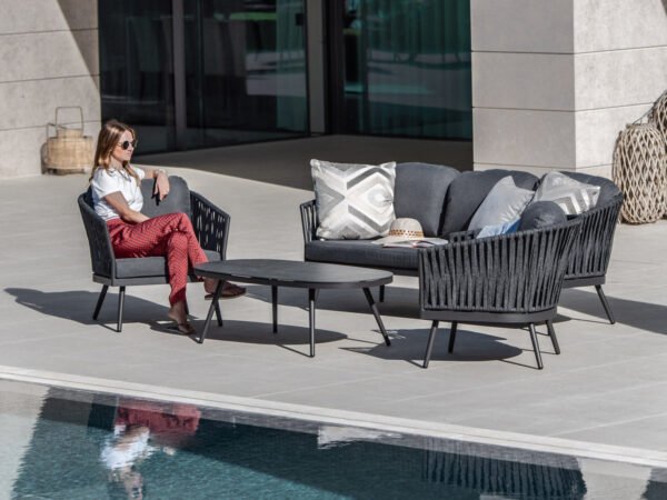 Moon Rope Sofa Set Outdoor