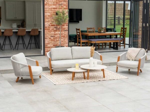Erano Outdoor Teak Sofa Set