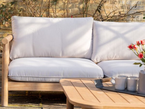 Lavenham Outdoor Corner Sofa Set in Linen