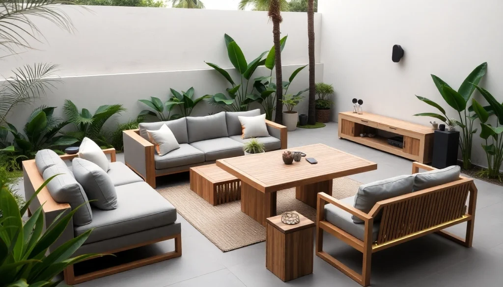 Trends in Outdoor Furniture