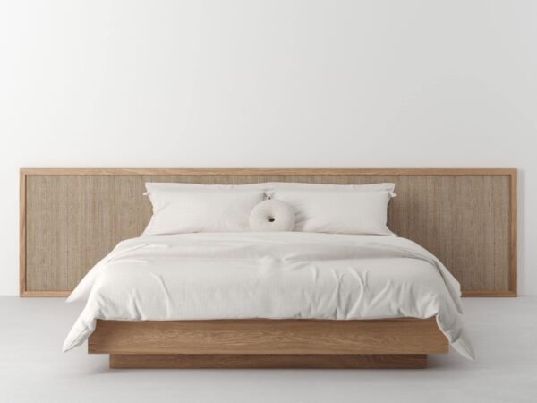 Teak Rattan Bed Frame – Simba