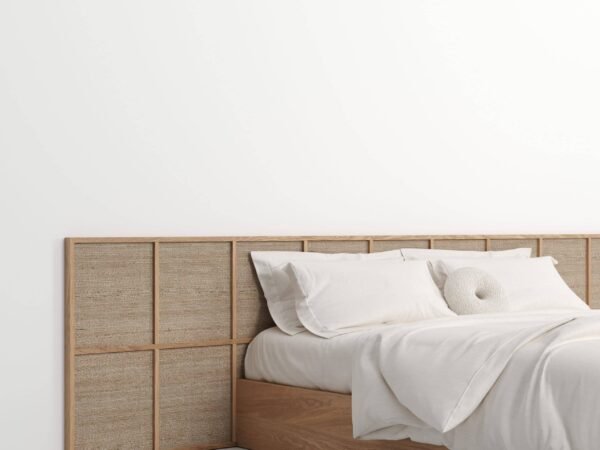 Teak Rattan Bed Frame – Simba