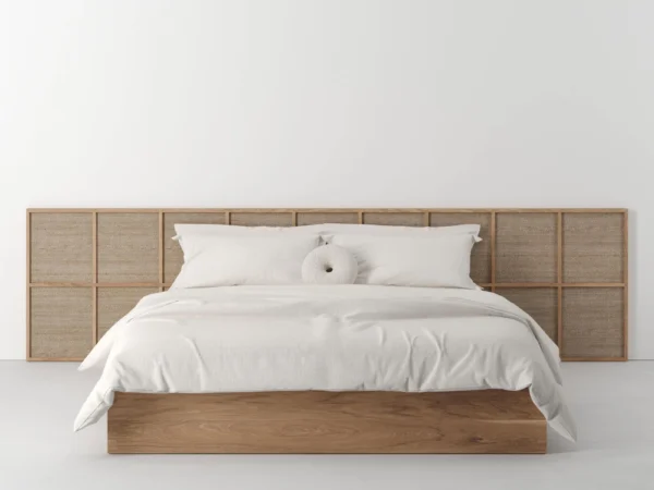 Teak Rattan Bed Frame – Simba