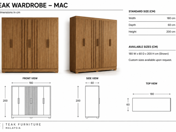Teak Wardrobe – Mac