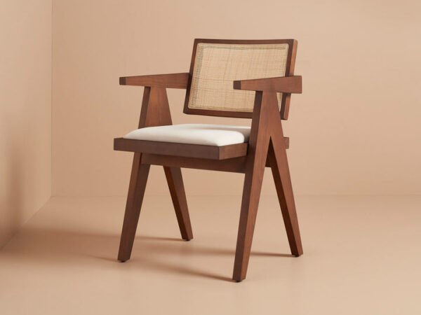Teak Rattan Dining Chair – Fexy