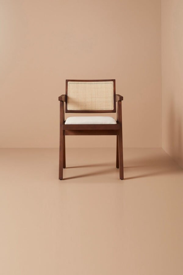 Teak Rattan Dining Chair - Fexy - Image 2