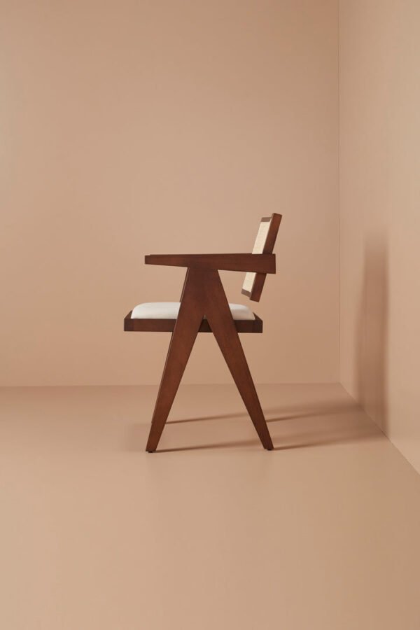 Teak Rattan Dining Chair - Fexy - Image 4