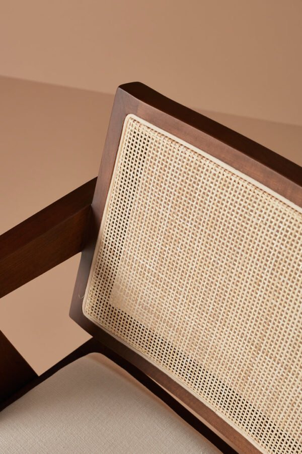 Teak Rattan Dining Chair - Fexy - Image 5