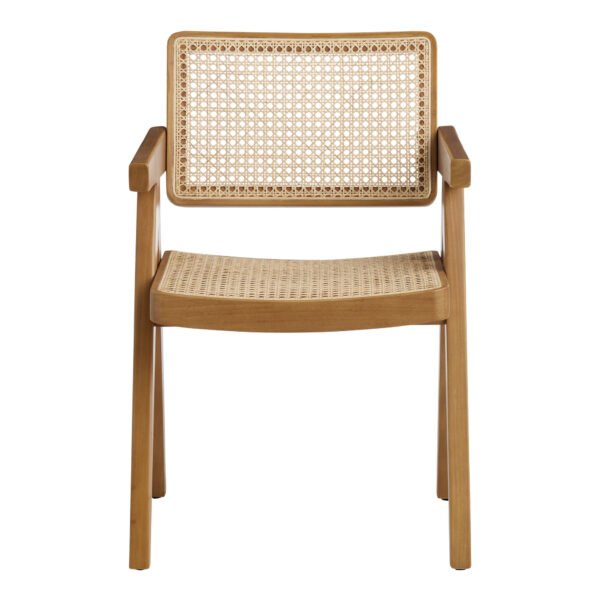 Teak Rattan Dining Chair - Casio - Image 6