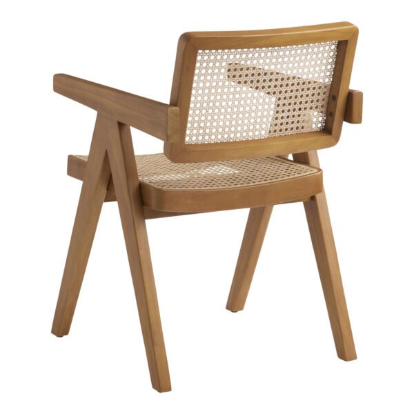 Teak Rattan Dining Chair - Casio - Image 7