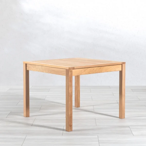 Outdoor Teakwood Dining Table - Simple - Image 2