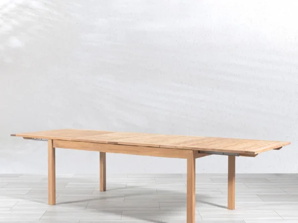 Outdoor Teak Dining Table Extension – Fado