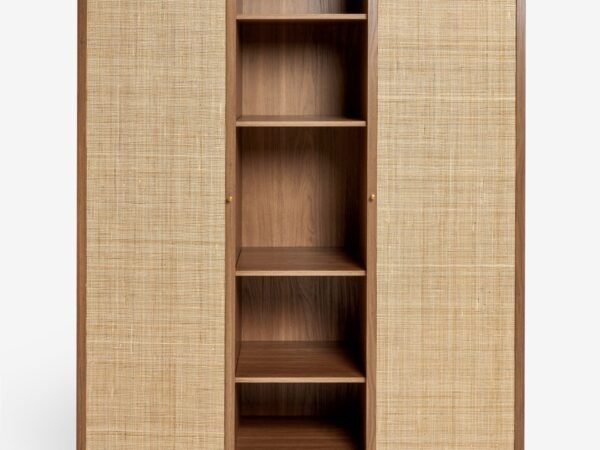 Rattan Teak Wardrobe – Mevish