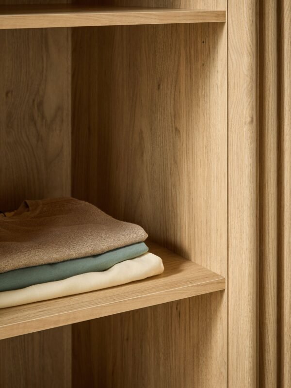 Teakwood Wardrobe – Made Small - Image 4