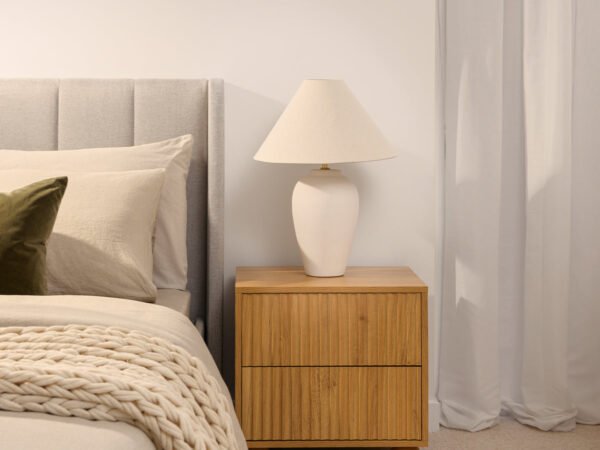 Teak Bedside Table – Deven