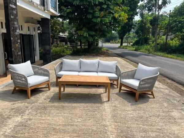 Outdoor Rope Sofa Set - Ovo - Image 2