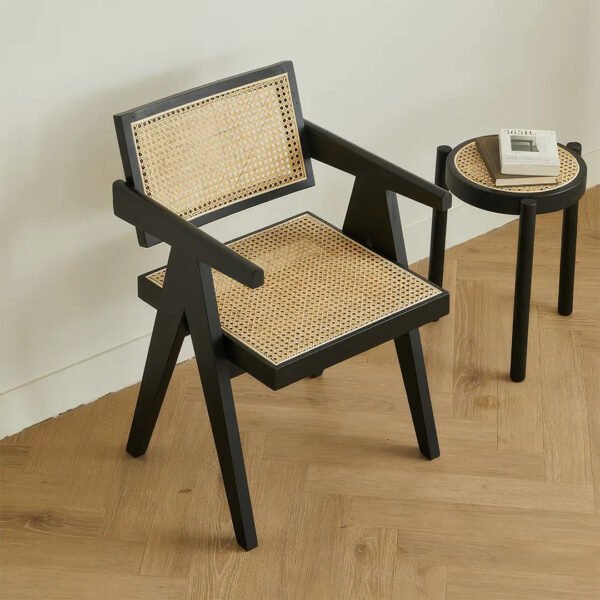 Teak Rattan Dining Chair - Casio - Image 2